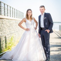 Hochzeitsfotografie Kristin und Clemens in Bitterfeld mit freier Trauung - Villa Bernsteinsee