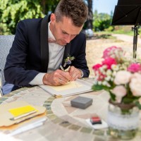 Hochzeitsfotografie Goitzsche in Bitterfeld Villa Bernsteinsee mit freier Trauung _11